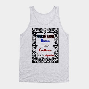 Puerto rican Tank Top